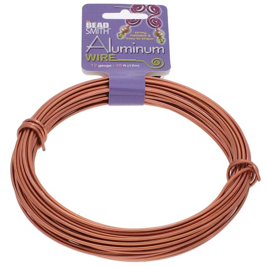 The Beadsmith&#xAE; 12 Gauge Colored Aluminum Wire